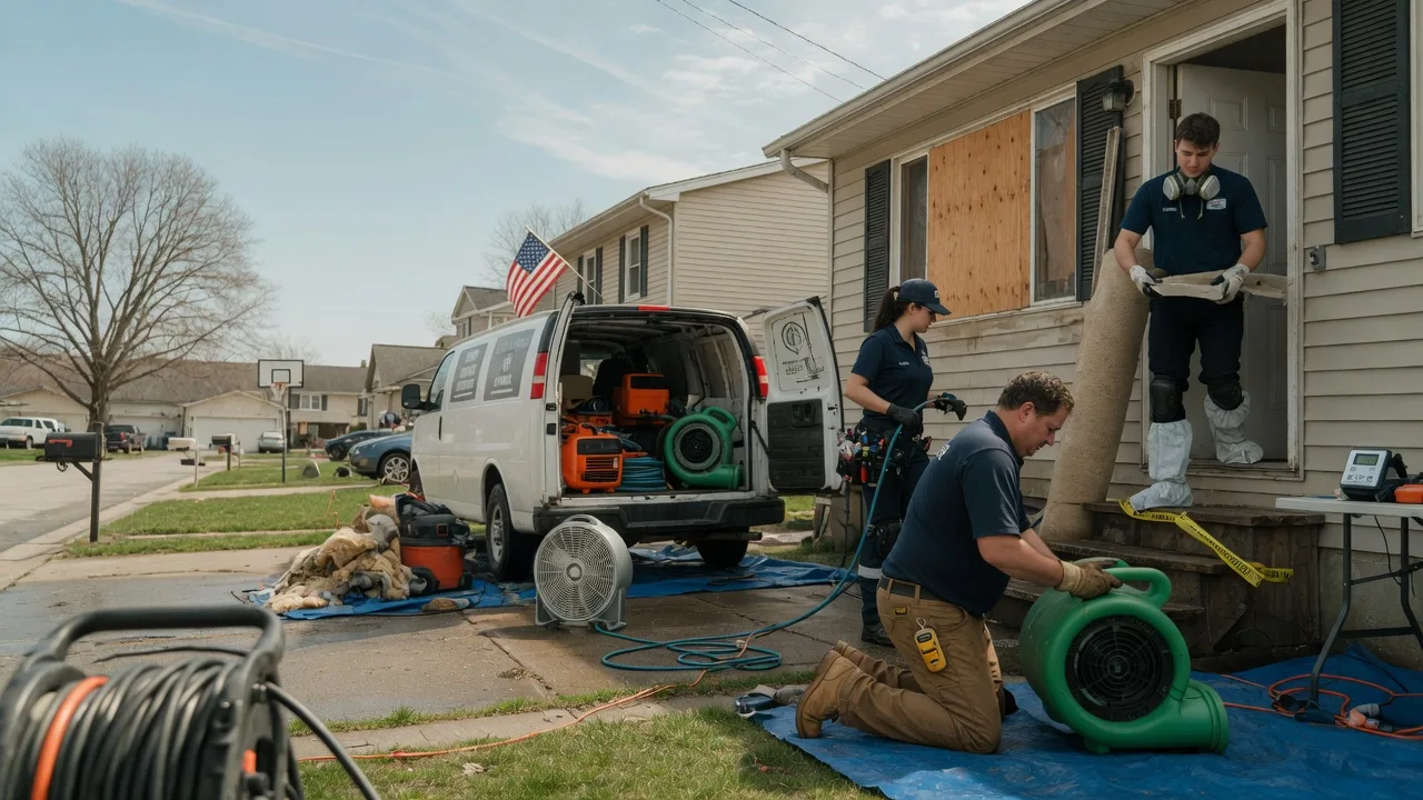 Water Damage Restoration in Winfield, TX near me